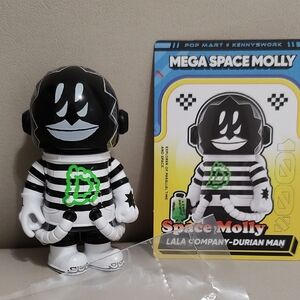 Mega Space Molly Figure Lala Company Durian Man Opened Pop Mart